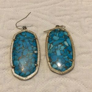 Turquoise Kendra Scott Classic Earrings